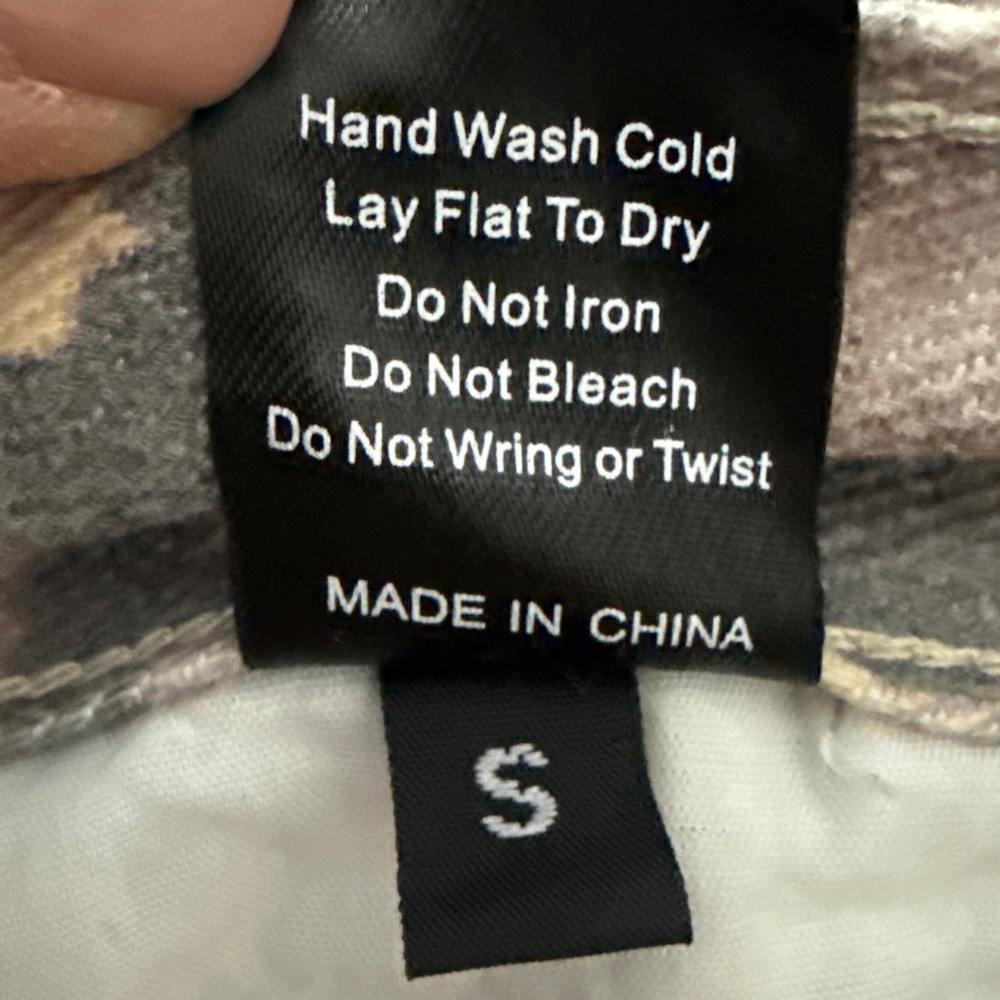 POL Womens Boho Leopard Patchwork Jogger Pants Sm… - image 7